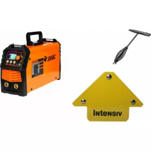 Jasic ARC 180 LED SYNERGIC + Ciocan de sudura + Dispozitiv Magnetic