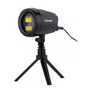 Vipow Proiector laser festiv ZAR0443 Negru