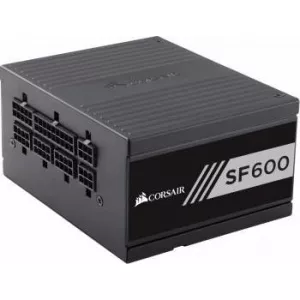 Corsair SF Series™ SF600 — 600 Watt 80 PLUS® Gold Certified High Performance SFX PSU (EU) cp-9020105-eu