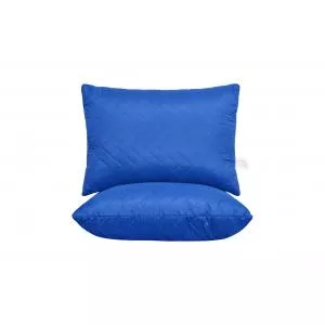 SomnArt Set 2 Perne matlasate US, microfibra Ultramarin, 50x70 cm