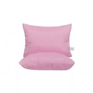 SomnArt Set 2 Perne matlasate US, microfibra Sweet Liliac, 50x70 cm