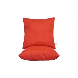 SomnArt Set 2 Perne matlasate US, microfibra Rosie, 70x70 cm