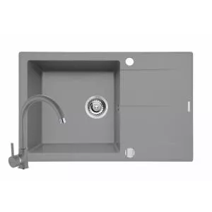 Pyramis KEROS 1B 1D 76x48 si baterie Eco Bello grey