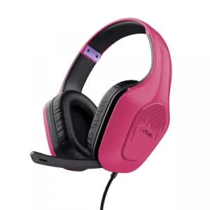 Trust GXT 415P Zirox Gaming headset - Pink 24992