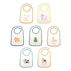 Fillikid Baveta bumbac/pvc 7/set