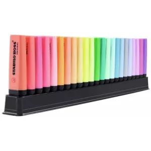 Stabilo Textmarker Boss Original cu suport de birou 23 culori/set SW7023015