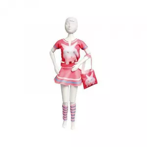 Dress Your Doll Set de croitorie hainute Couture Tiny Rabbit