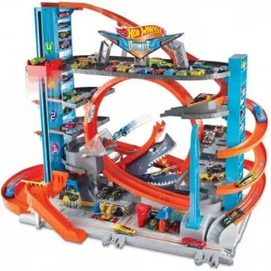 Garaj Mega Garage City Box Hot Wheels