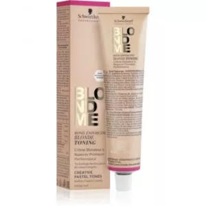 Schwarzkopf Blondme Toning vopsea de par tonifianta T- Strawberry 60 ml