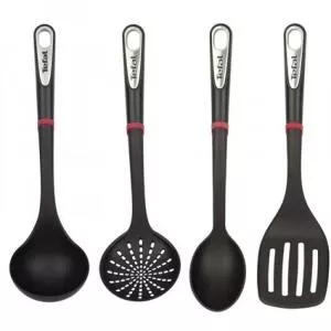 Tefal K206S414 Set ustensile de bucatarie negru