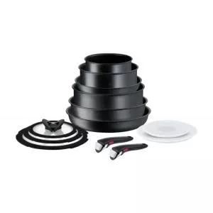 Tefal L3999953 Ingenio Black Stone Set vase 13 piese
