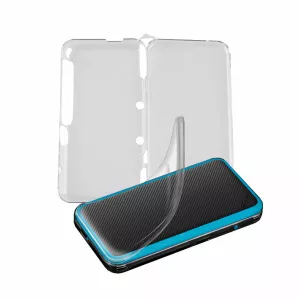 DOBE Husa de protectie TPU soft case fata si spate TYD-076 pentru noul Nintendo 2DSLL, transparent