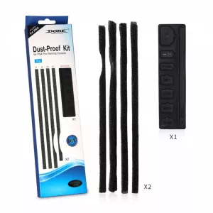 DOBE Set/Kit AntiPraf profesional Dust Proof pentru PlayStation PS4 PRO, negru
