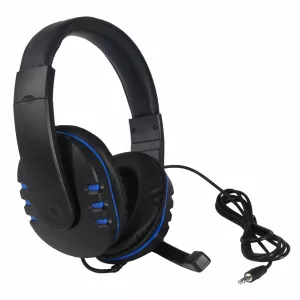 DOBE Casti gaming stereo cu fir si microfon pentru Playstation PS4 / Slim / Pro / Xbox One / Nintendo Switch, negru