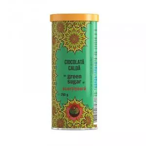 Laboratoarele Remedia Ciocolata calda Scortisoara si Green Sugar, 250 g