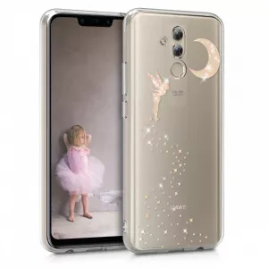 kwmobile Huawei Mate 20 Lite, Silicon, Rose Gold, 46312.04