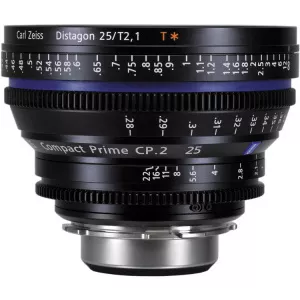 Carl Zeiss BF2018 Zeiss CP.2 25mm T2.1 Compact Prime Lens (PL Mount)