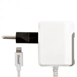 iSound Incarcator Retea iPhone 6/5S Alb MFI Lightning 2.4A