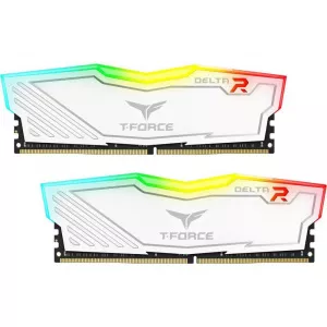 TeamGroup T-Force Delta 16GB DDR4 3200MHz CL16 white Dual Kit TF4D416G3200HC16FDC01