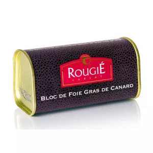 Euralis Bloc de Foie Gras de Rata, cu Armagnac, 98% foie Gras, 210 g - Rougié, Franta