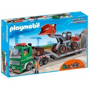 Playmobil City Action - Camion cu incarcator frontal PM5026