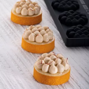 Pavoni Forma Silicon TOP Hazel Mini Ø 6 x H 1.8 cm, 8 cavitati, 30 ml TOP21S