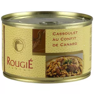 Rougie Cassoulet cu Carne de Rata Confiata, 420g