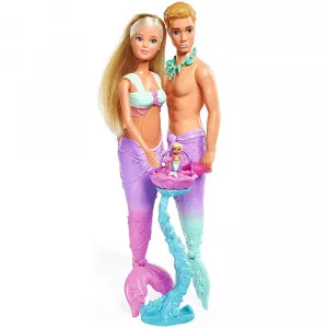 Simba Set Steffi Love Mermaid Family 29 cm