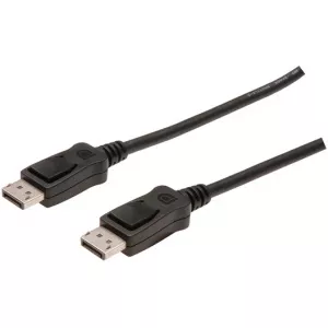 ASSMANN DisplayPort Male - DisplayPort Male, v1.1, 1m, negru