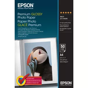 Epson HARTIE CERNEALA PREMIUM GLOSSY PHOTO A4 255G 50 COLI C13S041624