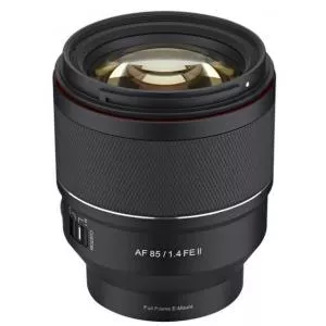 Samyang AF 85mm F1.4, Full Frame, montura Sony E (Negru) F1213006101