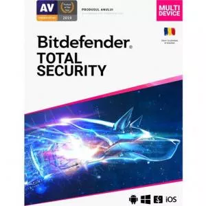 BitDefender Total Security, 5 PC, 2 ani, Licenta noua, Retail TS03ZZCSN2405BEN