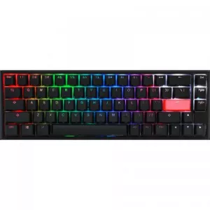Ducky One 2 SF Cherry MX Red Mecanica,  Black-White