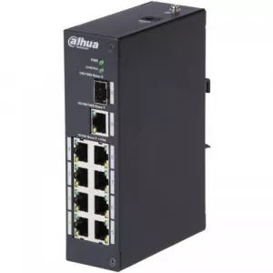 Dahua PFS3110-8ET-96-V2, 8 porturi, PoE+