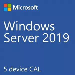Dell Licenta Microsoft Windows® Server 2019 Standard, 5 Device CALs