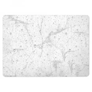 Douceur Covoraș de baie alb-gri din diatomit 50x70 cm Aqua –1630606