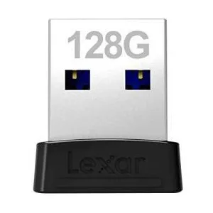 Lexar JumpDrive USB 3.1 S47 128GB Black Plastic Housing