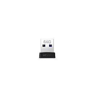 Lexar JumpDrive USB 3.1 S47 64GB Black Plastic Housing