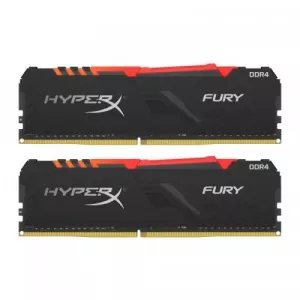 Kingston HyperX Fury RGB 64GB, DDR4-3000Mhz, CL16 HX430C16FB3AK2/64