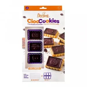 Decora Decupatoare Plastic Halloween - Decor Biscuiti, 6 x 4.3 x H 2.2 cm, 2 buc 255158