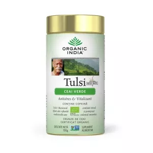 Organic India Ceai Verde Tulsi Eco/Bio 100g