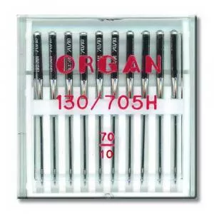 Organ Needle Set 10 ace de cusut, finete 70