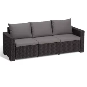 Keter Canapea cu 3 locuri graphite California