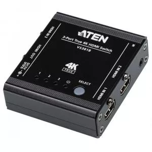 Aten 3-Port True 4K HDMI Switch VS381B