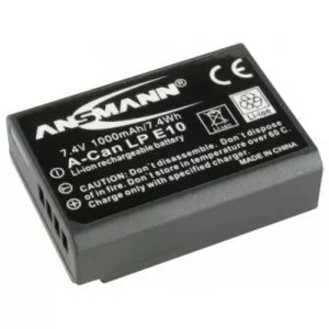 Ansmann Acumulator 1400-0018 Canon LP E 10 Negru
