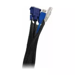 LogiLink Cable FlexWrap, black  KAB0006