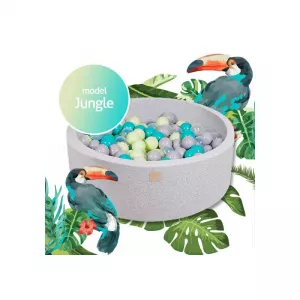 MeowBaby Piscina Jungle, Cu 250 bile