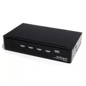 StarTech.com 4-port HDMI splitter and signal amplifier ST124HDMI2