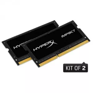 Kingston 8GB (2x4GB) DDR3L SODIMM 1600MHz HyperX Impact Black (HX316LS9IBK2/8)