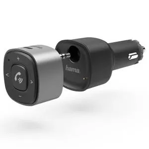 HAMA Bluetooth-Receiver for Car 3,5mm Jack and USB Charger 14159